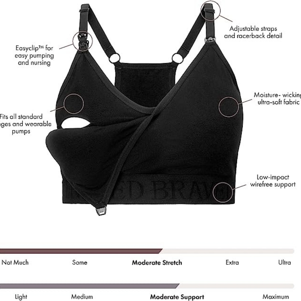 NWT Kindredbravely Size XL Womens Nursing Bra